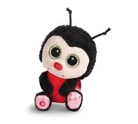NICI- Mariquita GLUBSCHIS Lily May de 15 cm, Negra, Suave muñeco, Adorable Animal para abrazarlo y Jugar, Gran Idea de Regalo para niños y Personas Adultas, 62593, Color