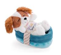 Nici: cachorro en cesta - 12 cm