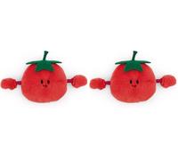 NICI- Mini MagNICI - Minitomate de 7 cm, Rojo, Peluche con imán Que se adhiere a Superficies metálicas, pizarras magnéticas y Asas de Bolsos, para Llevar de Viaje, Gran Idea de Regalo, 61865, Color