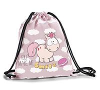 NICI-Mochila de Cordón Theodor You Make Me Smile, Multicolor (42353)