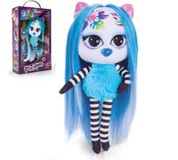 NICI Pixidoos NALI la muñeca 20 cm, Caja Incl. Set Tatuajes para niños, Peine y Pulsera de Amistad, Muñecas estilizadas con Pelo Colorido, Tierno Juguete para abrazar, Jugar, Decorar, 47508