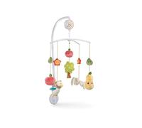 NICI Música Móvil con Conejito y Búho 40 cm, Colorido I Móviles de Bebé con 5 Figuras Extraíbles y Accesorio de Cama, en Embalaje de Regalo I Accesorios de Cama de Cuna - 48511