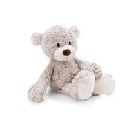 NICI- Oso Finni 25 cm, Gris, Suave muñeco de Peluche, Adorable para abrazarlo y Jugar, Gran Idea de Regalo para niños y Personas Adultas, 62313, Color