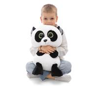 NICI Oso Panda de Peluche GLUBSCHIS Peppino de 45 cm, Blanco, Suave muñeco, Adorable Animal para abrazarlo y Jugar, Gran Idea de Regalo para niños y Personas Adultas, 62211