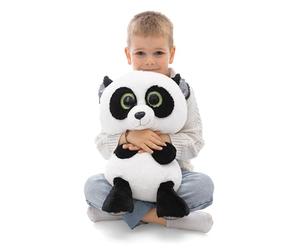 NICI Oso Panda de Peluche GLUBSCHIS Peppino de 45 cm, Blanco, Suave muñeco, Adorable Animal para abrazarlo y Jugar, Gran Idea de Regalo para niños y Personas Adultas, 62211