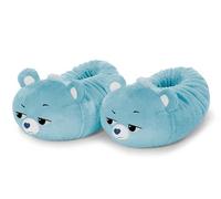 NICI Osos Amorosos Brummbärchi - Zapatillas de estar por casa de peluche, tallas 36-39 (M), azul, zapatillas cálidas con suela antideslizante para niños y adultos - 62821