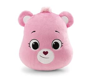 NICI Osos Amorosos Hurrabärchi - Cojín figurativo, 35 x 32 cm, Rosa, Suave Peluche con Forma de cojín para niños y Adultos, Ideal para casa, guardería o Viajes - 62817