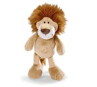 NICI Peluche 48390 de 25 cm para niñas, niños y bebés, peluche de león esponjoso para jugar, coleccionar y abrazar, acogedor peluche, color beige