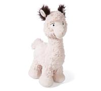 NICI peluche alpaca Elli 25cm beige - Peluche de suave felpa, un lindo juguete de peluche para abrazar y jugar, para niños y adultos - una gran idea de regalo - 61505