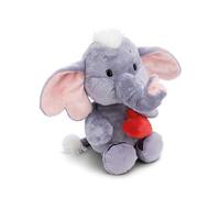 NICI Peluche Amor Elefante con corazón de imán Gris Oscuro 23cm - Juguete Hecho de Suave Tejido Peludo para abrazar y Jugar, para niños y Adultos, Gran Idea de Regalo - 61484