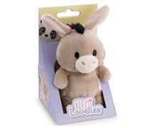 NICI Peluche Burro 11 cm en Caja Regalo 8x8,5x13 cm - Suave y Adorable, Ideal para Regalar | 63506
