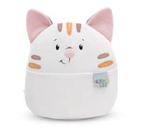 NICI peluche Chill-NICI gato 30cm blanco - Juguete hecho de suave tejido peludo para abrazar y jugar, para niños y adultos, gran idea de regalo - 61400