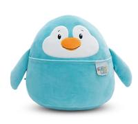 NICI peluche Chill-NICI pingüino 30cm azul - Juguete hecho de suave tejido peludo para abrazar y jugar, para niños y adultos, gran idea de regalo - 61402