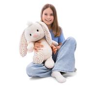 NICI Peluche Conejo, 50 cm, Beige - 62673 | Animal de peluche suave para abrazar y jugar, para niños y adultos