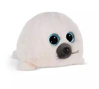 NICI GLUBSCHIS Foca Boubelle 15 cm: Adorable Animal de Peluche Suave, Juguete para Acurrucarse y Jugar, para Niños y Adultos, 49176, para Regalar, Blanco