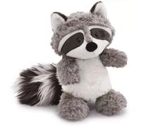 NICI Suave Juguete de Mapache 25 cm - Peluches de Mapaches para Niñas, Niños y Bebés - Esponjoso Animal de Relleno de Mapache para Jugar, Abrazar y Coleccionar - Acogedores Animales de Peluche