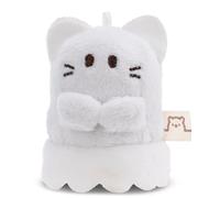 NICI Peluche Gato Angy Fantasma 5 cm - mymochi Lifestyle, Tendencia Kawaii, Ideal para Jugar, coleccionar y Regalar | 63413