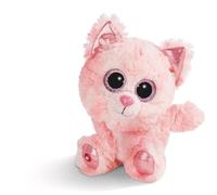 NICI Peluche GLUBSCHIS Gato Dreamie, con Ojos Grandes y Brillantes, 15 cm, Color: Rosa, 45554