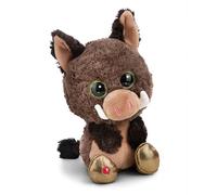 NICI peluche GLUBSCHIS jabalí Truffle Fluffle 15cm marrón - Juguete hecho de suave tejido peludo para abrazar y jugar, para niños y adultos, gran idea de regalo - 61773