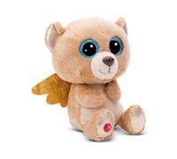 NICI peluche GLUBSCHIS oso Glowy Bombo 15cm marrón - Juguete hecho de suave tejido peludo para abrazar y jugar, para niños y adultos, gran idea de regalo - 49694
