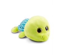 NICI peluche GLUBSCHIS tortuga Welloni 45cm acostado verde - Juguete hecho de suave tejido peludo para abrazar y jugar, para niños y adultos, gran idea de regalo - 49909