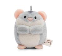 NICI Peluche hámster Shai 5cm Gris - Juguete Hecho de Suave Tejido Peludo para abrazar y Jugar, para niños y Adultos, Gran Idea de Regalo