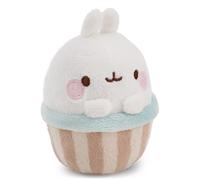 NICI Peluche MOLANG Muffin 8,5 cm - Suave y Adorable, Ideal para Regalar | 63308