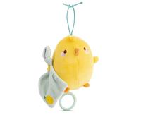 NICI peluche musical Piu Piu 13cm amarillo - Juguete para bebés y agarradores, para agarrar, jugar, descubrir y dormirse - 49476