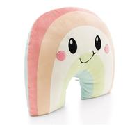 NICI-Peluche Nibsi de 42 x 36 cm, Multicolor, muñeco Suave, Adorable y Mullido arcoíris para abrazarlo y Jugar, para niños y Personas Adultas, Gran Idea de Regalo, 62336, 42x36cm