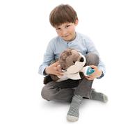 NICI Peluche Nutria Ophelio con Pez, 35 cm - 63236