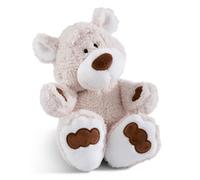 NICI-Peluche Oso Bendix 20cm Beige-Sostenible, Hecho de Suave Tejido Peludo, Ideal para Jugar y abrazar, Tanto para niños como para Adultos Una excelente Idea de Regalo, Color Sentado, (49436)
