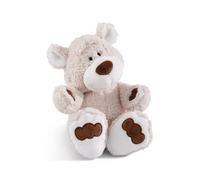 NICI-Peluche Oso Bendix 25cm Beige-Sostenible, Hecho de Suave Tejido Peludo, Ideal para Jugar y abrazar, Tanto para niños como para Adultos Una excelente Idea de Regalo, Color Sentado, (49439)