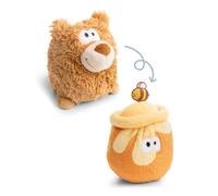 NICI Peluche Oso Reversible, 15 cm, 2 en 1 - 62992 | Suave peluche NICI, peluche ideal para abrazar, jugar y acompañar en casa, en la guardería o de viaje