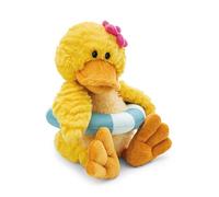 NICI Peluche Pato Pooline 35 cm con Flotador, Amarillo, Peluches Decorativos, Juegos para niños, Ideas para Regalar - 62898