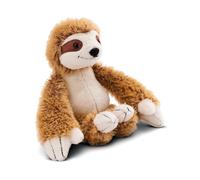 NICI peluche perezoso Slobby 15cm marrón - Juguete hecho de suave tejido peludo para abrazar y jugar, para niños y adultos, gran idea de regalo - 61212