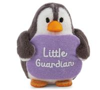 NICI Peluche Pingüino con Mensaje “Little Guardian” 7 cm - Suave Amuleto de la Suerte, Ideal para Regalar | 63394