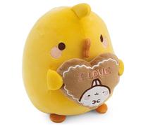 NICI Peluche PIU PIU con Corazón de Jengibre 24 cm en Caja Regalo - Suave y Adorable, Ideal para Regalar | 63300