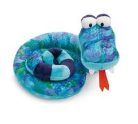 Peluche Serpiente Zsazsa 18cm Verde - Juguete Hecho de Suave Tejido Peludo para abrazar y Jugar, para niños y Adultos, Gran Idea de Regalo