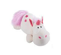 NICI-Peluche Unicornio Theodor 35cm Blanco-Juguete Hecho de Suave Tejido Peludo para abrazar y Jugar, para niños y Adultos, Gran Idea de Regalo, Color Tumbado, (49487)