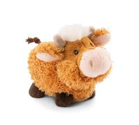 NICI peluche vaca de las tierras altas McMooray 12cm marrón - Juguete hecho de suave tejido peludo para abrazar y jugar, para niños y adultos, gran idea de regalo - 61113