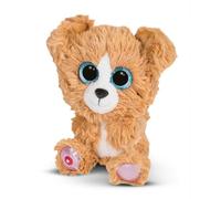 NICI- Perro GLUBSCHIS Lollidog de 15 cm, marrón, Suave muñeco, Adorable Animal para abrazarlo y Jugar, Gran Idea de Regalo para niños y Personas Adultas, 62596, Color