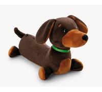 Perro salchicha de peluche de 35 cm, marrón, suave muñeco de peluche NICI, adorable animal para abrazarlo y jugar, gran idea de regalo para niños y personas adultas - 61898