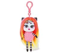 NICI Pixidoos Llavero Piku la muñeca 14cm con mosquetón - Amuleto de muñecas con Estilo para Bolsa - Colgante Chic de Peluche, pequeños llaveros de muñeco tierno - Juguete Suave, Amuleto Bolso niñas