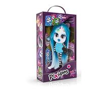 NICI Pixidoos NALI la muñeca 20 cm, Caja Incl. Set Tatuajes para niños, Peine y Pulsera de Amistad, Muñecas estilizadas con Pelo Colorido, Tierno Juguete para abrazar, Jugar, Decorar, 47508