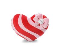 NICI pluszowa poduszka, Molang w kształcie serca, puszysta poduszka do przytulania dla dzieci i dorosłych, idealna do domu, przedszkola lub na podróż, 32 x 26 cm, różowa - 62789