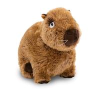 NICI Capybara Peluche Capy-Barbara 27cm Sentado - Lindo Peluche para abrazar y Jugar, Peluche Capybara para los Amantes de los Peluches - 61223
