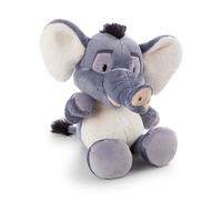 NICI przytulanka słoń El-Flora, miękki pluszak, urocza pluszowa zabawka do przytulania i zabawy, dla dzieci i dorosłych, świetny pomysł na Prezent, 35 cm, szara - 62745