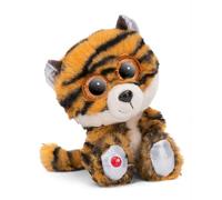 NICI GLUBSCHIS Peluche Tigre Stribby 15cm meneable - Peluche Mullido con Grandes y Bonitos Ojos de Purpurina, Peluche para los Amantes de los Peluches - 49738