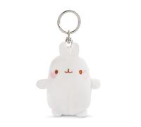 NICI- Schlüsselanhänger Molang Green 8cm Llavero Conejo, sólido, Color Blanco, 8 cm (47740)