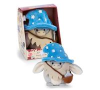 NICI- Set de Peluche Burro Earl de 8 cm, con poción y Disfraz de Mago, en Caja de Regalo, 8,5 x 6,5 x 10 cm, Gris, Suave muñeco mymochi, Adorable Animal Kawaii para abrazarlo y Jugar, 62584, Color